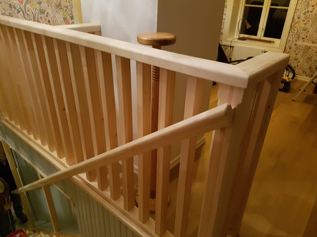 Trappräcke med handledare